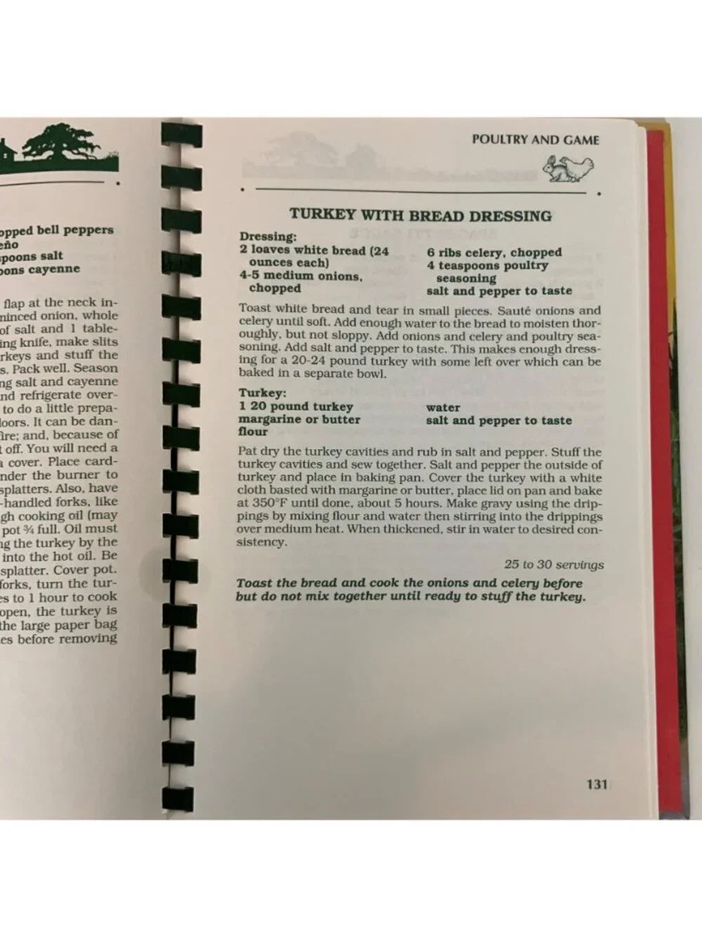 Cajun Men Cook Spiral-Bound Cookbook 1995 Recipes Stories Louisiana